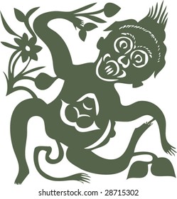 Vector of Artistic Traditional Chinese Pattern