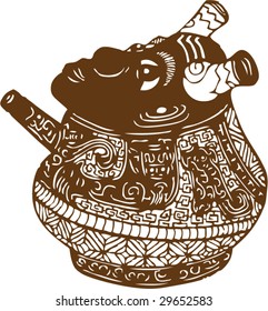Vector of Artistic Traditional Chinese Pattern