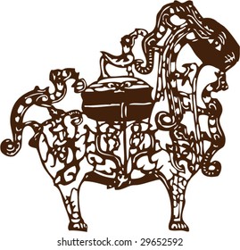 Vector of Artistic Traditional Chinese Pattern