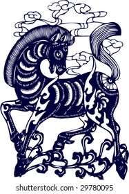 Vector of Artistic Traditional Chinese Pattern