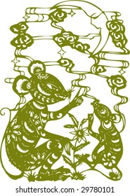 Vector of Artistic Traditional Chinese Pattern