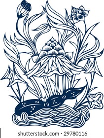 Vector of Artistic Traditional Chinese Pattern