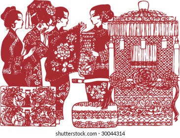 Vector of Artistic Traditional Chinese Pattern