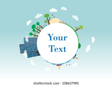 Vector artwork planet