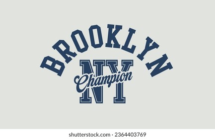 Vector artwork in varsity vintage style, perfect for t-shirts and sweatshirts.