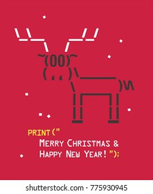 13 Christmas emoji ascii art image Images, Stock Photos & Vectors ...