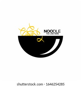 Vector Asian Food Concepts Logo Noodles Stock Vector (Royalty Free ...