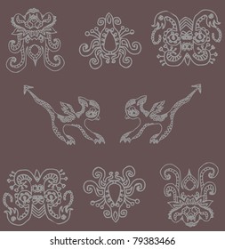 vector asian pattern