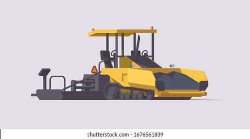 Asphalt Paver Images, Stock Photos & Vectors | Shutterstock