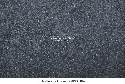 Vector asphalt texture background.