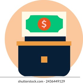 Inversión en activos vectoriales
 icono adecuado para
 presentación y 
proyecto de crecimiento empresarial