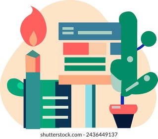 Inversión en activos vectoriales
 icono adecuado para
 presentación y 
proyecto de crecimiento empresarial