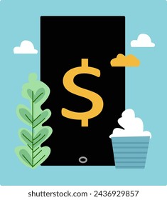 Vector asset Invesment
 icon suitable for
 presentation and 
bussiness growth project