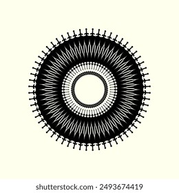 vector assets, decoration ornaments, circle decoration frames circular arranged patterns