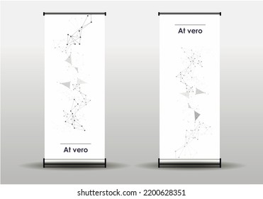Vector atoms background. Abstract polygonal with connecting dots and lines. Pattern texture technology. Network polygon triangle. Science geometric structure