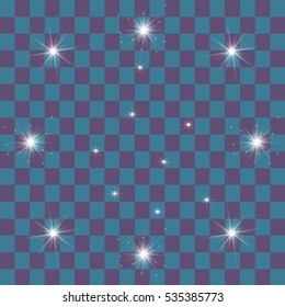 The vector of attention. Light effect 10 EPS