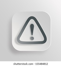 Vector attention sign with exclamation mark icon