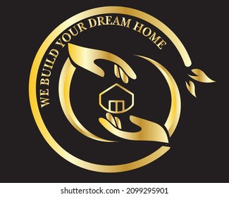 Vector Attractive Dream Home Logo