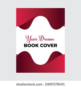 Vector Attractive Modern Book Cover Design Template 
