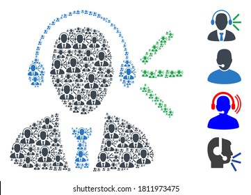 Vector audio operator sound mosaic is done from randomized recursive audio operator sound items. Recursive combination from audio operator sound. Some other icons are present in this vector.