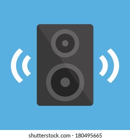 Vector Audio Speaker Icon
