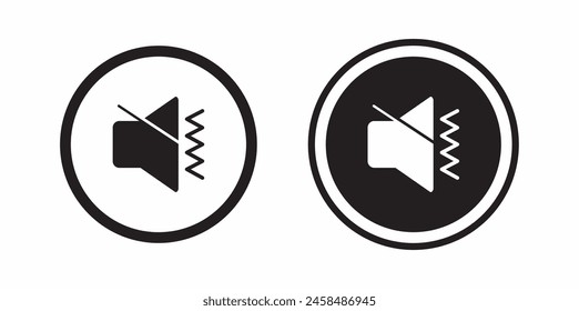 vector Audio Speaker Volume Icons