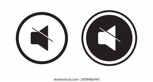 vector Audio Speaker Volume Icons