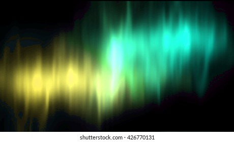 Vector Aurora Borealis Northern Lights