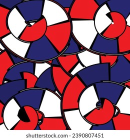 diseño plano de fondo del resumen del día de Australia vectorial