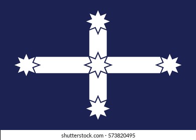 Vector Australia Eureka 1854 Flag