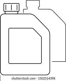 Vector Auto Parts Icon Black