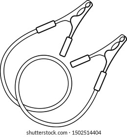 Vector Auto Parts Icon Black