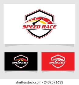 Vector Auto speed car logo design