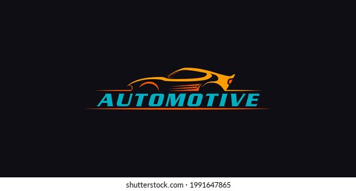 Vector Automotive Logo Design Concept Vector Stock Vector (Royalty Free ...