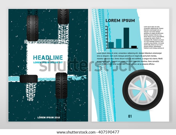 Vector automotive portrait layout. Bright modern\
backgrounds for poster, print, flyer, advertisement, booklet,\
brochure and leaflet design. Editable graphic image in white, blue\
and black colors