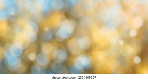 Fondo de otoño de Vector, desenfoque y efecto bokeh