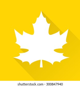 vector autumn background. flat clean autumn banner