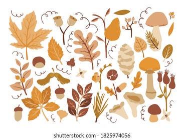 Seamless Autumn Pattern Vector Illustration Stock Vector (Royalty Free ...