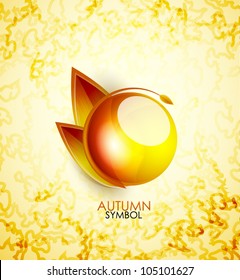 Vector autumn concept