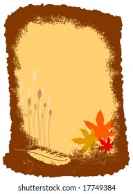 Vector Autumn Design Card