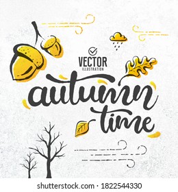 Vector of autumn / fall icons