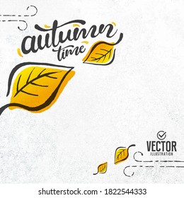 Vector of autumn / fall icons