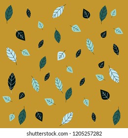 Vector autumn leaves