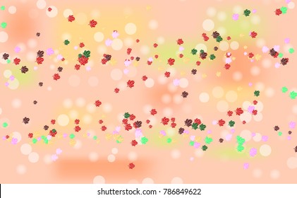 vector autumn leaves abstract background wallpaper colorful