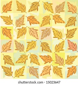 Vector of autumnal background.