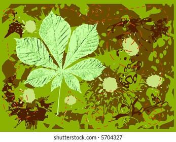 vector autumnal background