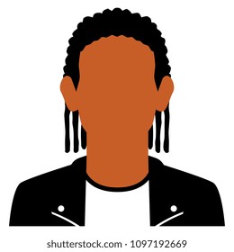 Vector Avatar Character Isolated On White Background
