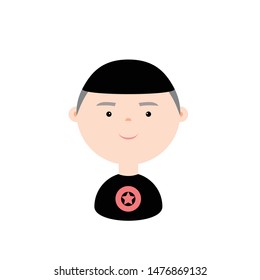 Vector Avatar: cute, cartoon, colorful, simple, flat, abstract