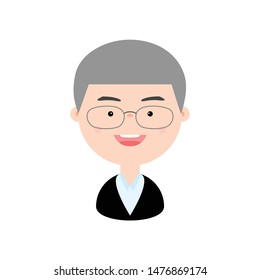 Vector Avatar: cute, cartoon, colorful, simple, flat, abstract