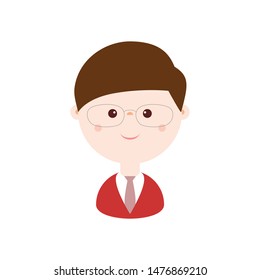 Vector Avatar: cute, cartoon, colorful, simple, flat, abstract